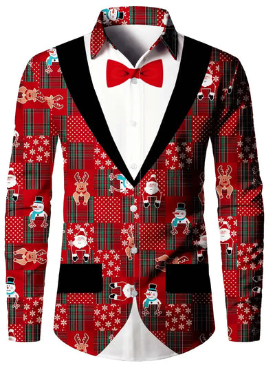 Jax | Festive All-Over Print Shirt