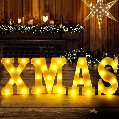 Noelure | Festive LED Marquee Letters