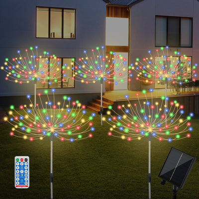 Spark | Set of 5 Solar Firework Garden Lights