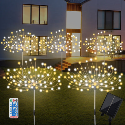 Spark | Set of 5 Solar Firework Garden Lights