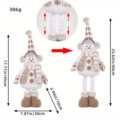 Vacation | Assorted Set Christmas Snowman and Reindeer Doll