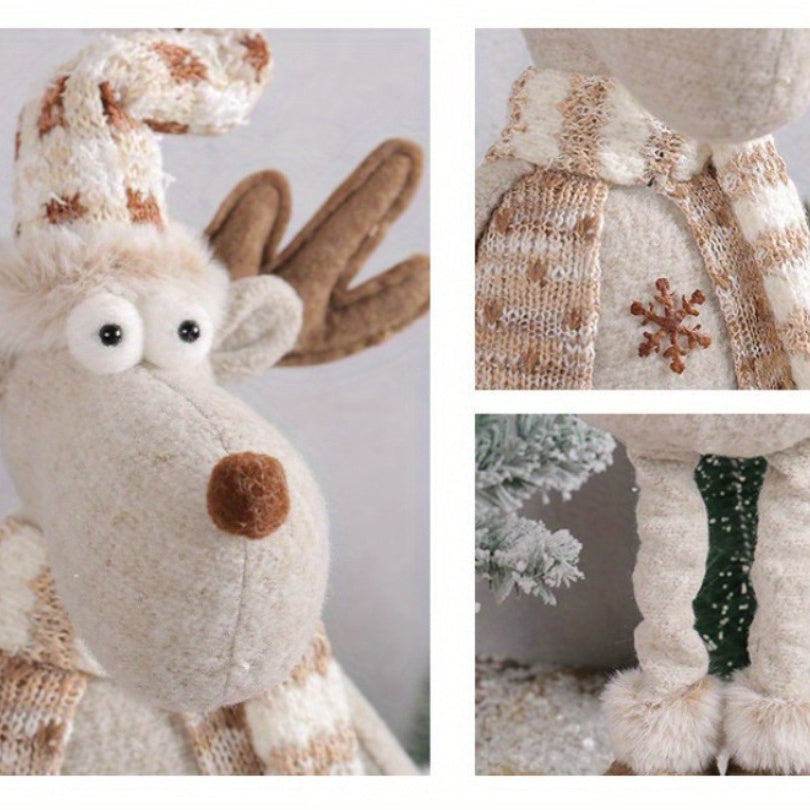 Vacation | Assorted Set Christmas Snowman and Reindeer Doll