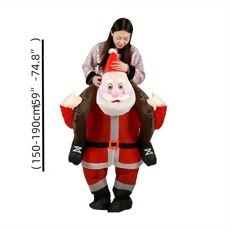Festivo | Ride-On Santa Inflatable Costume