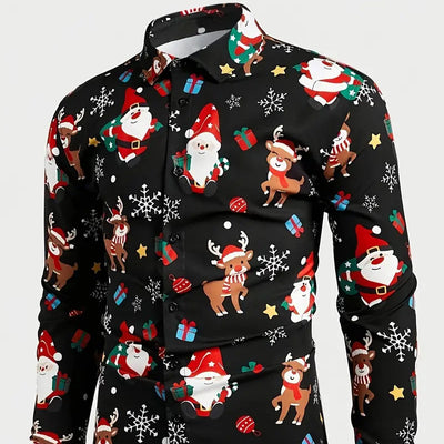 Victor | Festive Men’s Holiday Shirt