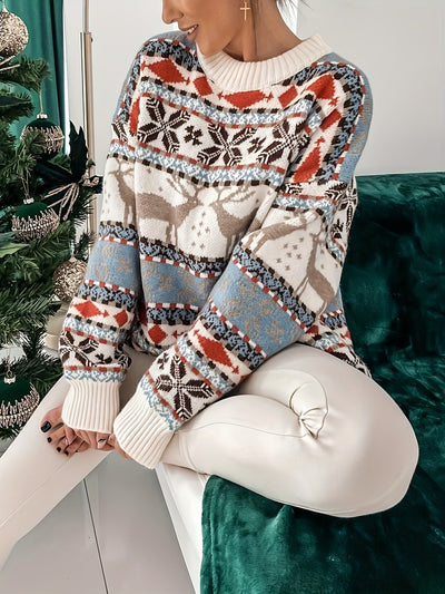 Cozy Christmas Pattern Sweater