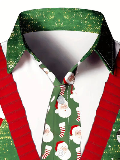 Jack | Festive Long-Sleeve Cookie Print Shirt