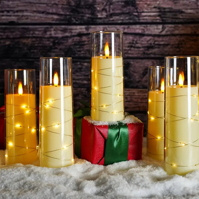 Aurelia | Elegant LED Candle Set