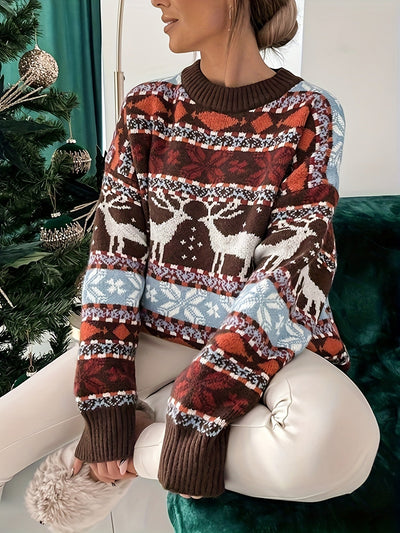 Cozy Christmas Pattern Sweater