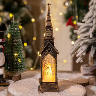 4 Pieces Christmas LED Candle Light Decorations