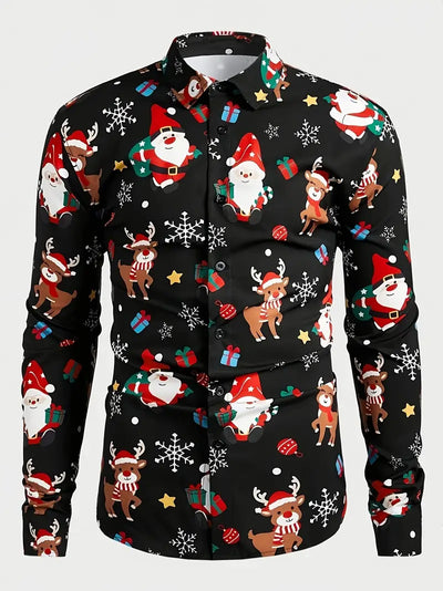 Victor | Festive Men’s Holiday Shirt