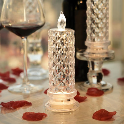 Rose Shadow Flameless LED Candle Lights