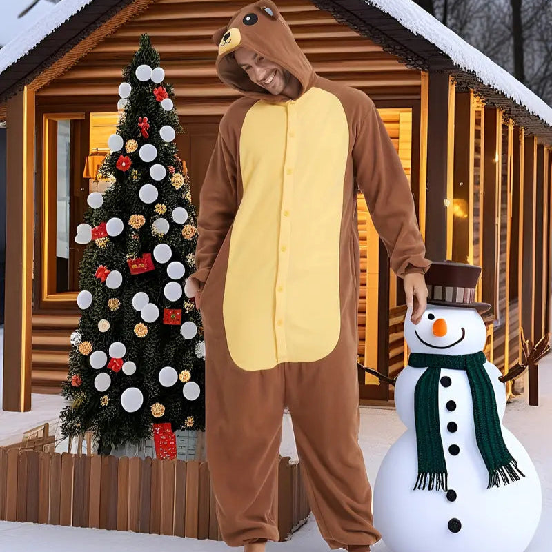 Arctura | Cozy Bear Fleece Onesie