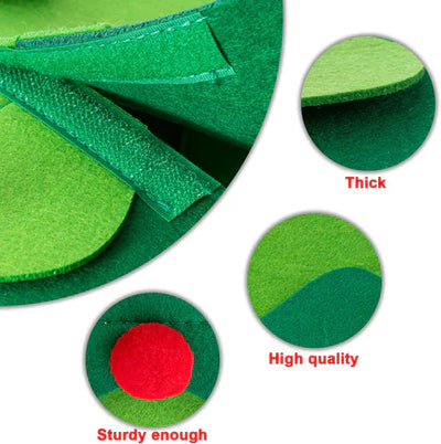 Montessori 3D DIY Felt Christmas Tree for Kids