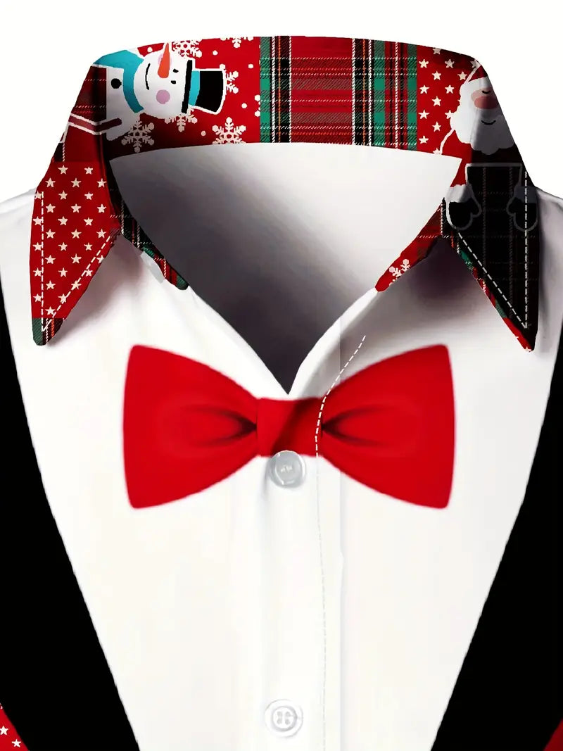 Jax | Festive All-Over Print Shirt