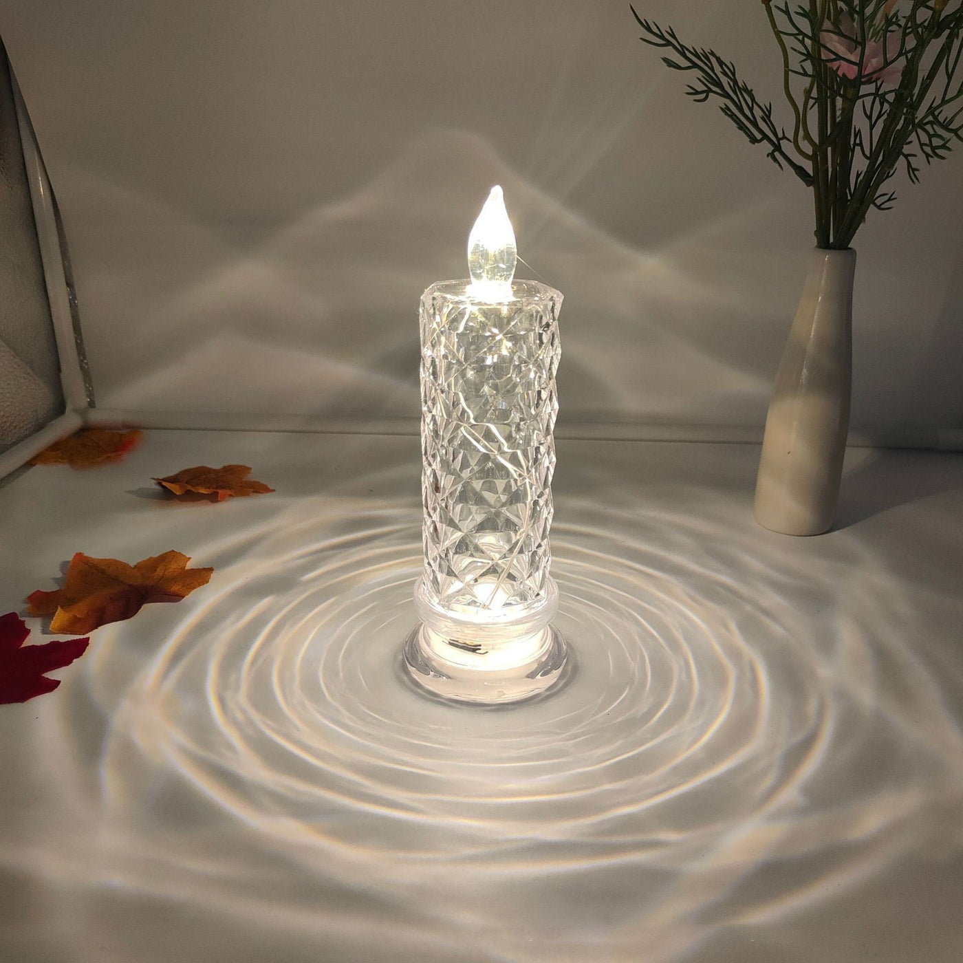 Rose Shadow Flameless LED Candle Lights
