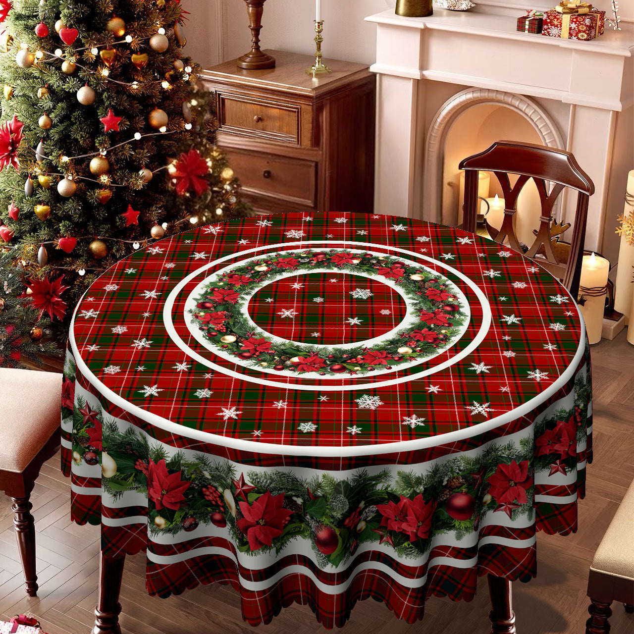 ⚡ Flash Sale 🏆 Festive Christmas Tablecloth 🎄