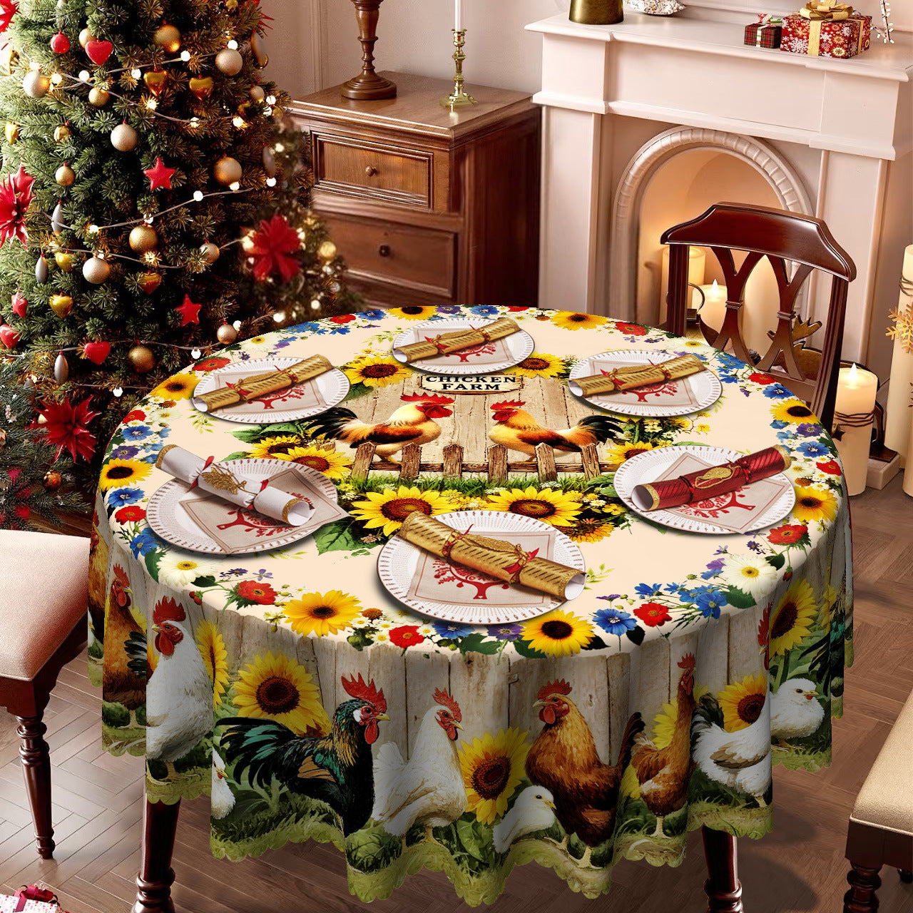 🏆Flash Sale⚡ Elegant Christmas Tablecloth