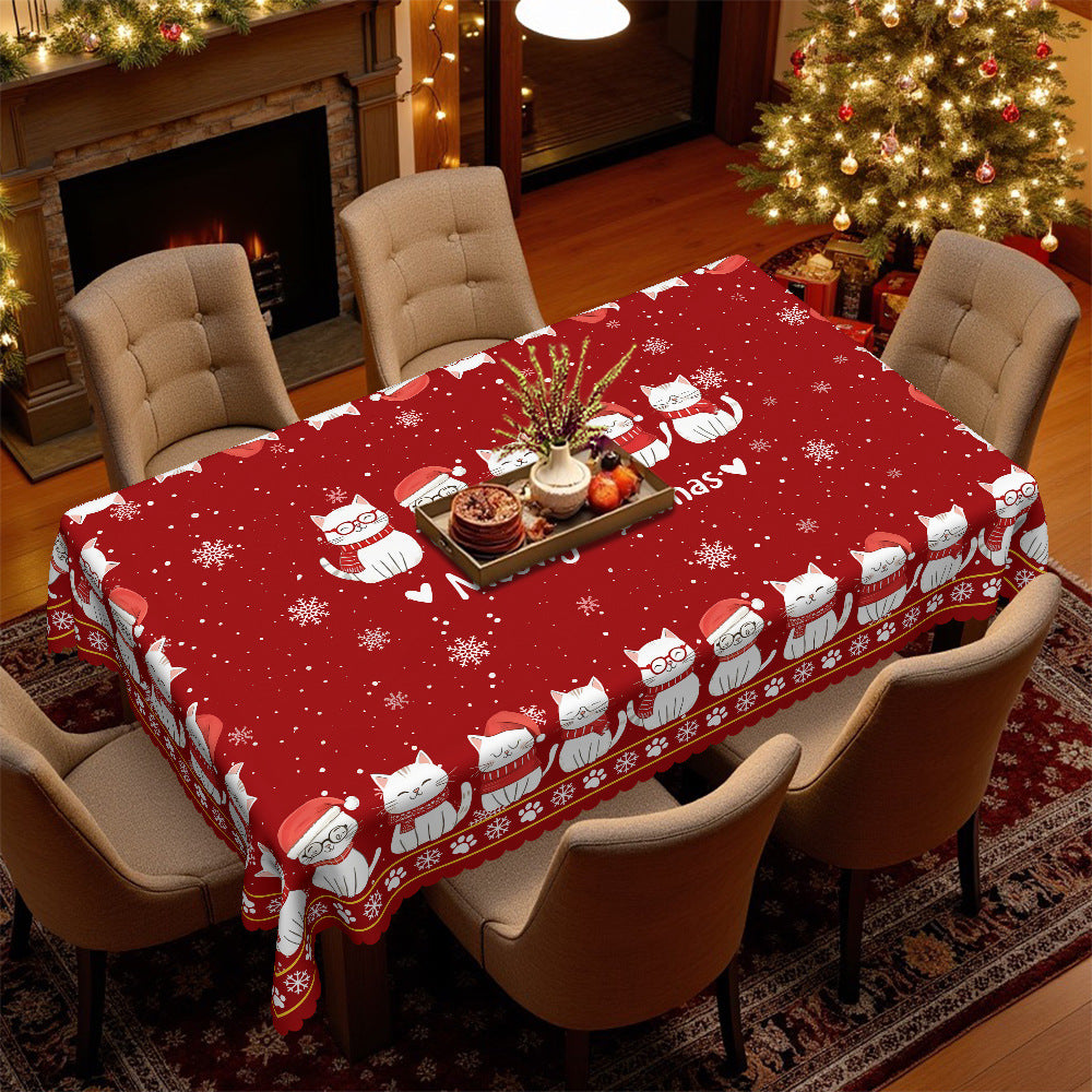 🏆Flash Sale⚡ Elegant Christmas Tablecloth
