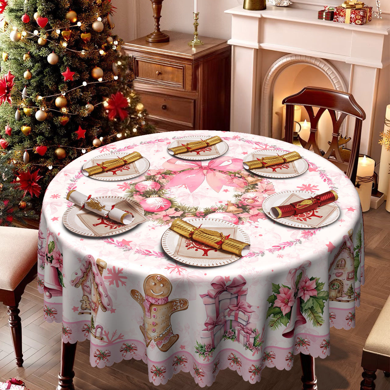 🏆Flash Sale⚡ Elegant Christmas Tablecloth
