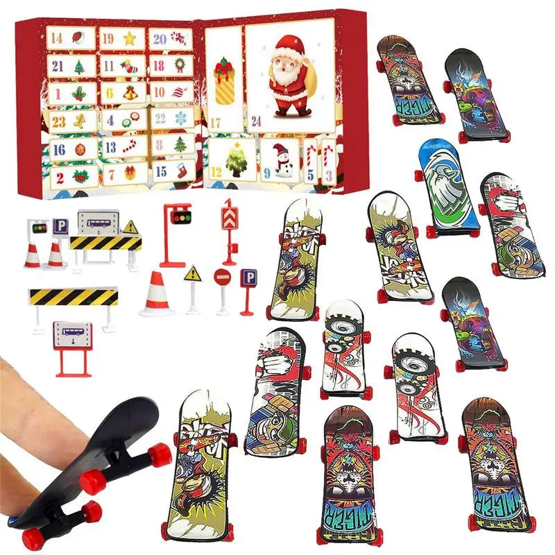 24 Days of Fingerboard Tricks – Advent Calendar