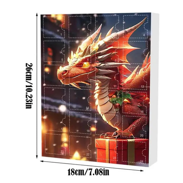 Mystical Dragon Advent Calendar – 24-Day Puzzle