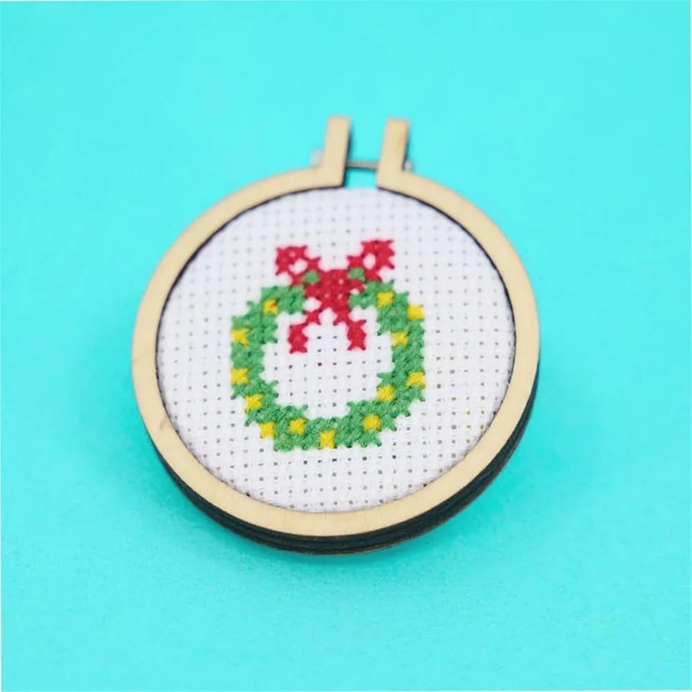 Festive Cross Stitch Advent Calendar