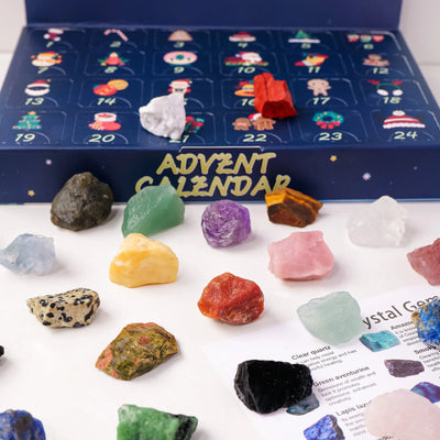 Christmas Countdown Crystal Stone Advent Calendar
