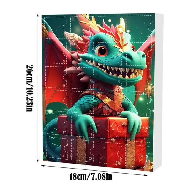 Mystical Dragon Advent Calendar – 24-Day Puzzle