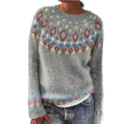 Christy – Winter Knitted Long Sleeve Shirt