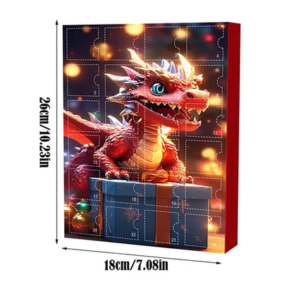 Mystical Dragon Advent Calendar – 24-Day Puzzle