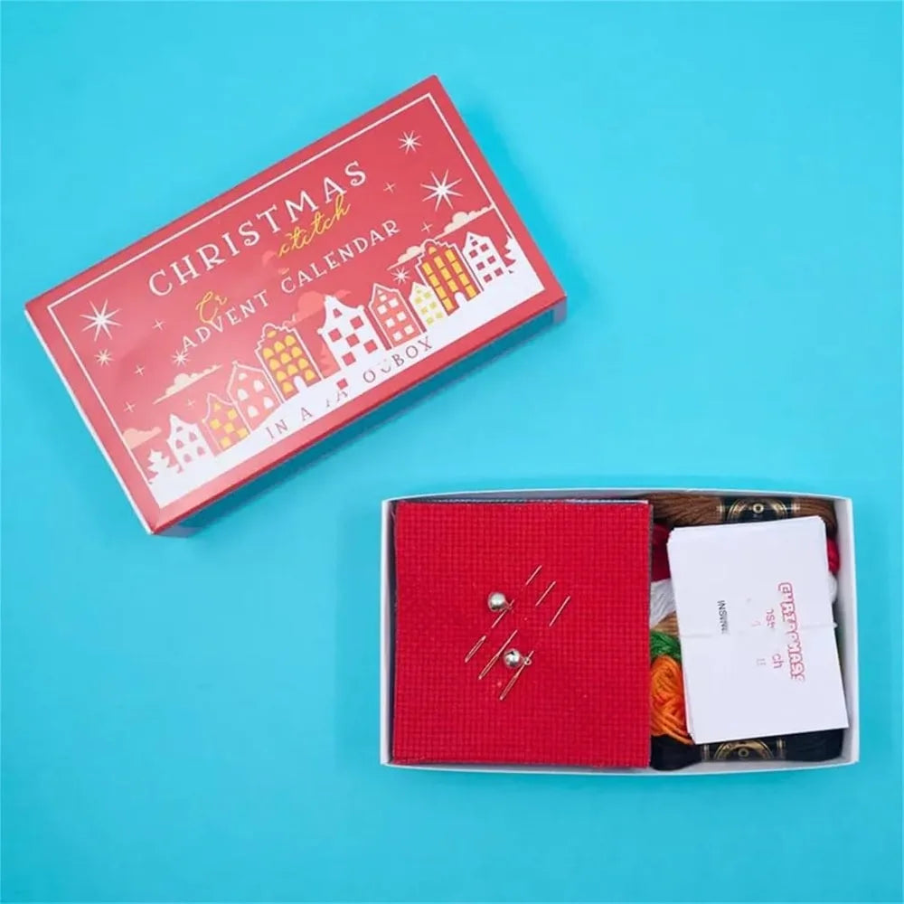 Festive Cross Stitch Advent Calendar