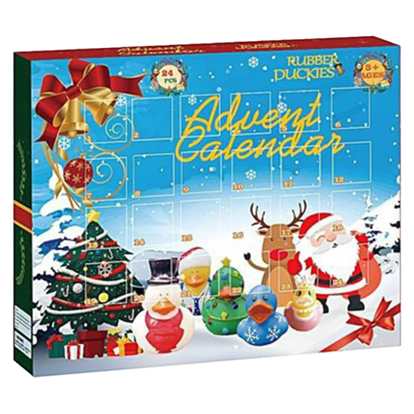 Festive Gummy Duck Advent Calendar – Christmas Countdown Treats