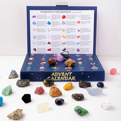 Christmas Countdown Crystal Stone Advent Calendar