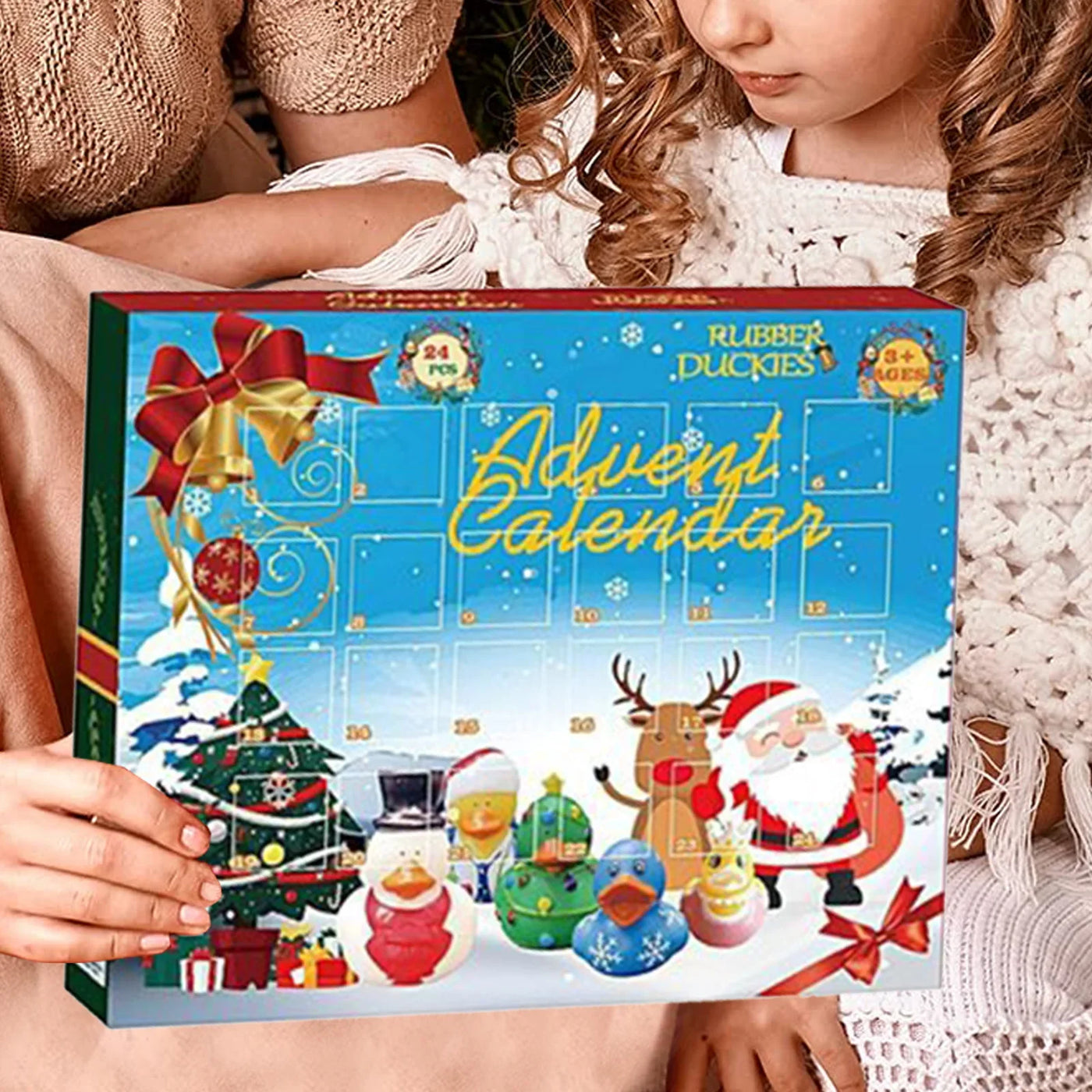 Festive Gummy Duck Advent Calendar – Christmas Countdown Treats