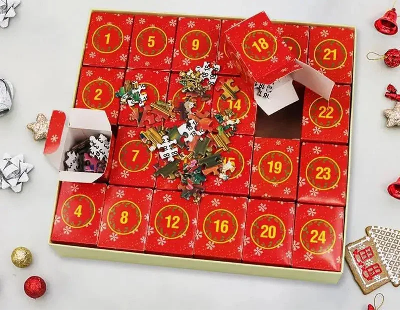 Advent Puzzle Box – 24 Days of Holiday Surprises