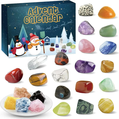 Ava Crystal Advent Calendar with Gemstones