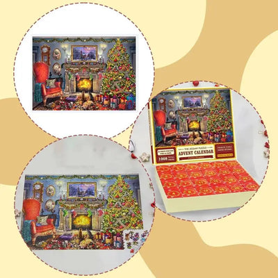 Advent Puzzle Box – 24 Days of Holiday Surprises