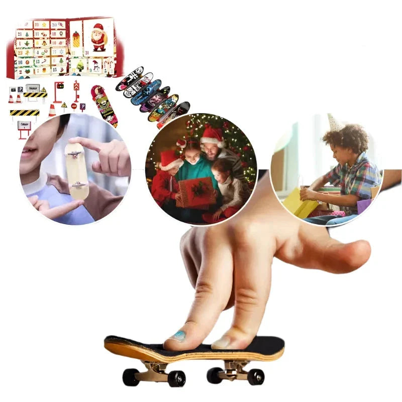 24 Days of Fingerboard Tricks – Advent Calendar