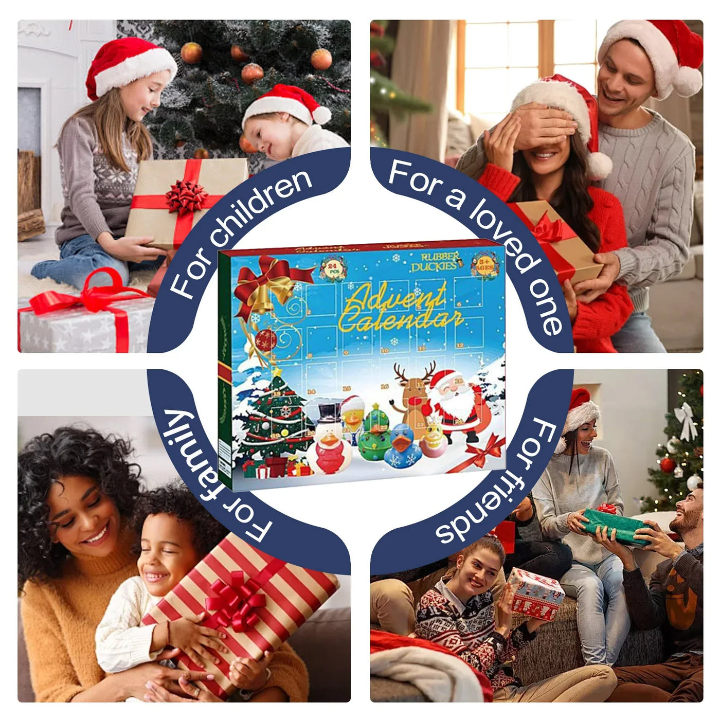 Festive Gummy Duck Advent Calendar – Christmas Countdown Treats