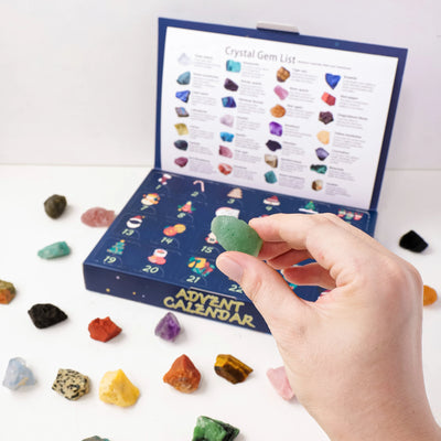 Christmas Countdown Crystal Stone Advent Calendar