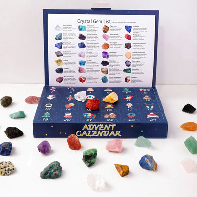 Christmas Countdown Crystal Stone Advent Calendar