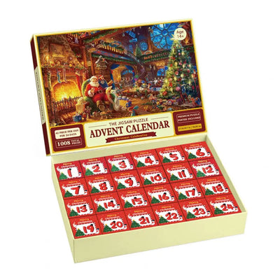 Advent Calendar with Puzzle and Countdown