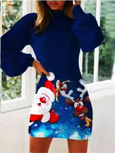 Christmas Long Sleeve Dress
