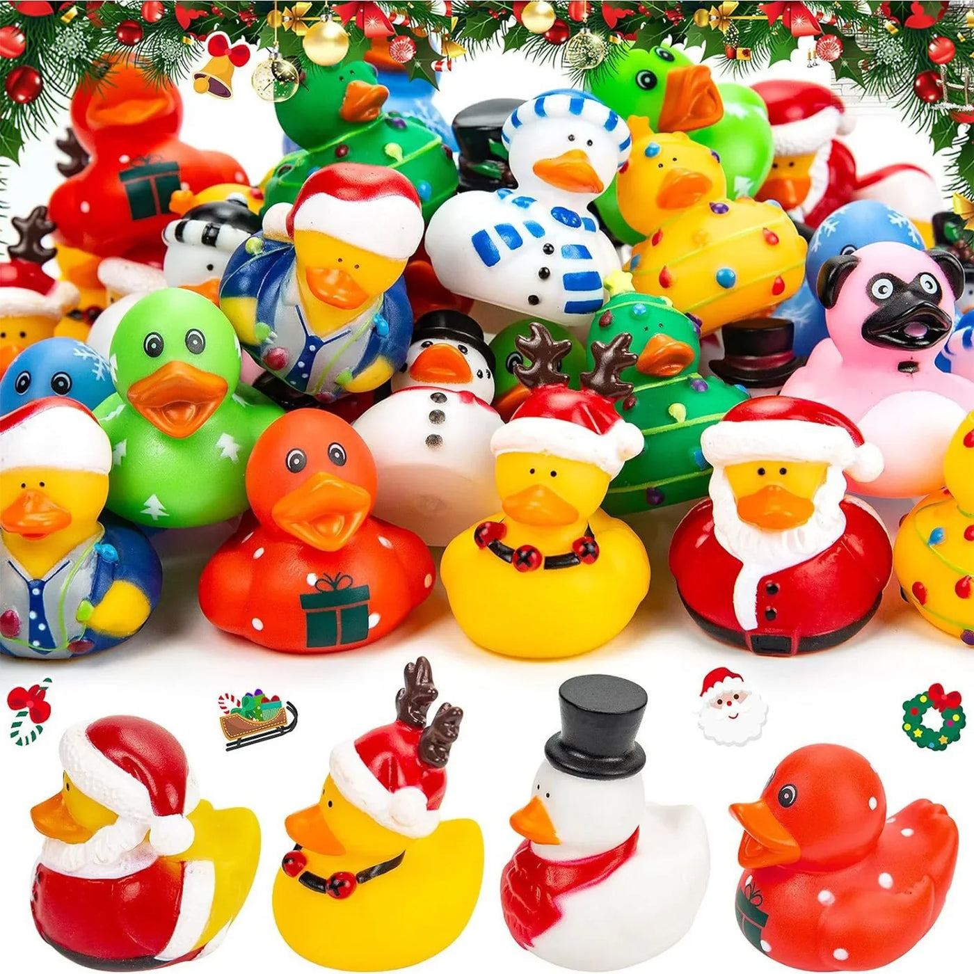 Festive Gummy Duck Advent Calendar – Christmas Countdown Treats