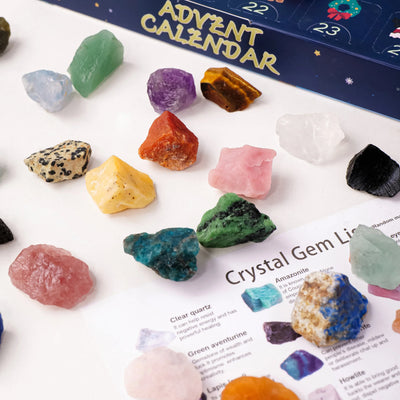 Christmas Countdown Crystal Stone Advent Calendar