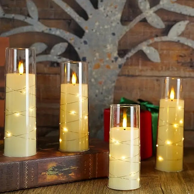 Aurelia | Elegant LED Candle Set
