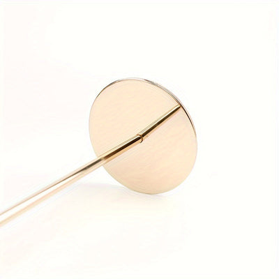 ElegantGleam | 3-Piece Metal Candle Holder Set for the Table