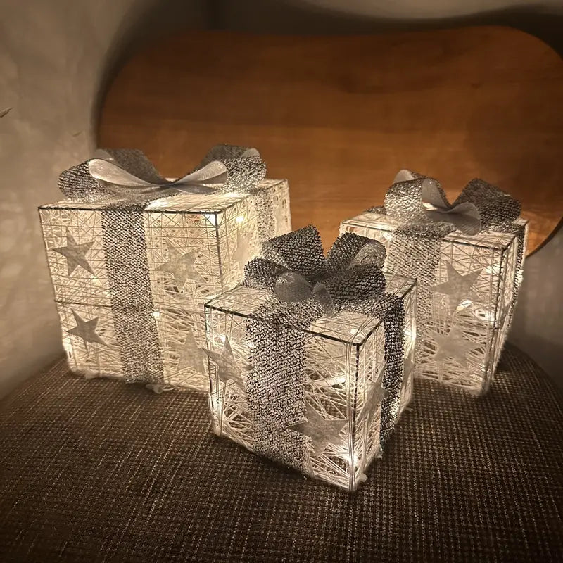 Luminara | 3-Piece Christmas Glow Box Set