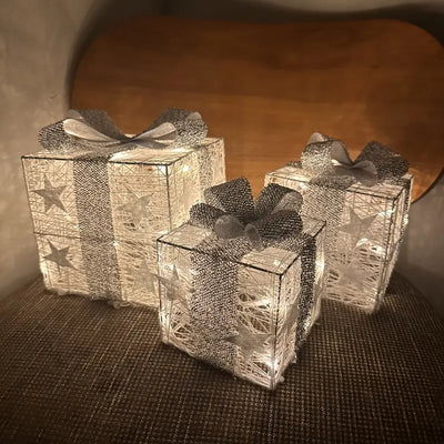 Luminara | 3-Piece Christmas Glow Box Set