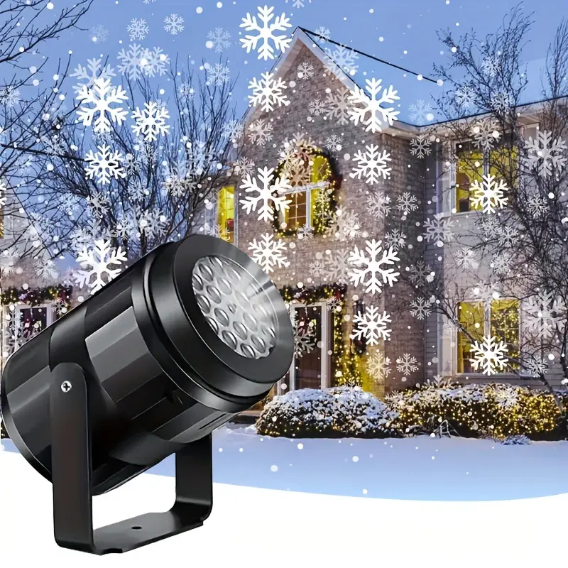 Magical Snowflake Christmas projector